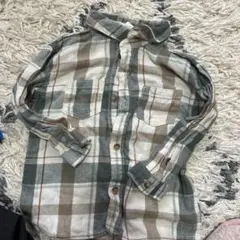 H&M チェック柄 長袖シャツ EUR 80