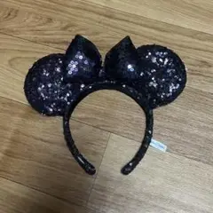 ディズニー カチューシャ ミニー スパンコール