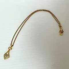 NINA RICCI ニナリッチ NRロゴ ペンダント ネックレス ひし形トップ