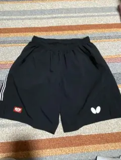 Butterfly 卓球用ショートパンツ M ブラック