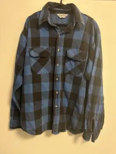 FIELD & STREAM 青黒チェック ネルシャツ