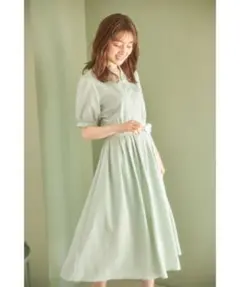 新品未開封＊トッコ　スキッパーパールワンピース　マタニティ　シンプルお洒落デート