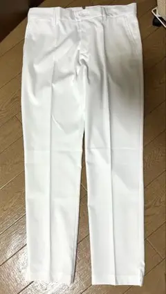 【新品未使用】J.LINDEBERGホワイト スリムフィット ゴルフパンツM