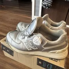 New Balance 996 シルバー スニーカー　ゴルフシューズ23.5