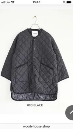 Gymphlex ジムフレックス　キルトダウンカラーレスコート