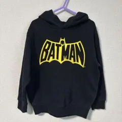 ★季節外れセール★H&M 110 なりきりバットマン　トレーナー　フードかわいいのサムネイル