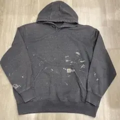 Carhartt 자동차 하트 파커 페인트 가공 그레이 2XL 뒤 기모