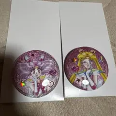 セーラームーン　ローソン　オーロララメ缶バッジ