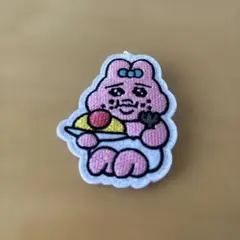 おぱんちゅうさぎ オムライス ピンバッジのサムネイル