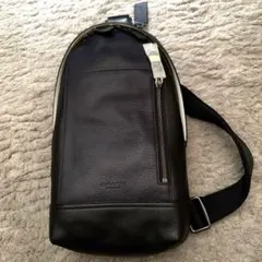 COACH ダークブラウン ショルダーバッグ