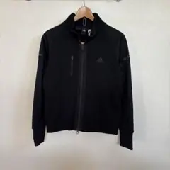 美品　アディダス　ファブリックミックスジャケット　M