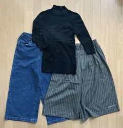 女児150㎝　ジュエティトップス&パンツ２枚セット