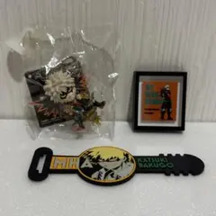 僕のヒーローアカデミア 爆豪勝己 フレームマグネット　ストラップフィギュアおまけ