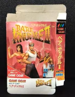 ✿　箱のみ　ベア・ナックルⅡ　ゲームギア