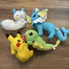 ポケモン　ぬいぐるみたち