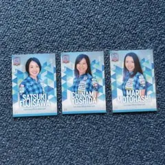 〈非売品〉【3枚セット】カーリング選手カードセット