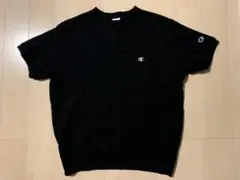 Champion ブラック 半袖スウェット Mサイズ