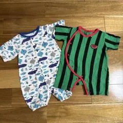 ロンパース2枚