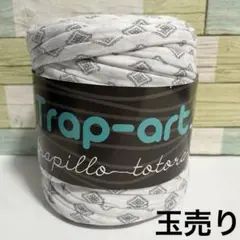 玉売り⭐1玉 オルテガ 柄 Tシャツヤーン ズパゲッティ 未使用品