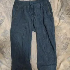 【ESTNATION】トリポーラス　ダークブルー ジョガーパンツ L