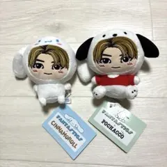 FANTASTICS ×シナモロール・ポチャッコ　ミニぬいぐるみ2個　木村慧人