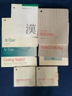Apple Macintosh CDとユーザーガイドセット