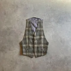 90s vintage KENZO PARIS wool plaid vest