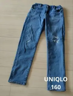ユニクロ　160 デニム