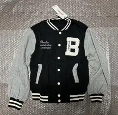 by LOVEiT Bワッペン裏毛スタジャン