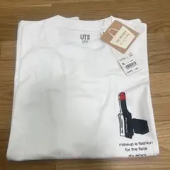 XL ⚠️ユニクロ UT シュウウエムラとのコラボＴシャツ ホワイトのサムネイル