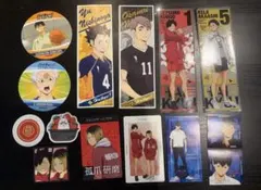 ハイキュー！！ シール ステッカーセット 14点