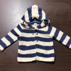 ストライプカーディガン 12-18ヶ月　baby gap