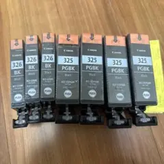 Canon キャノン 純正インク 325 326 7本セット 黒 ブラック