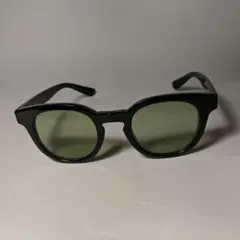 CITEN ブラックラウンドサングラス