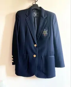 バーバリー カシミヤ ウールジャケット ノバチェック 金ボタン ネイビー Burberrys(バーバリーズ) 90's gold button navy blazer 金ボタン 紺
