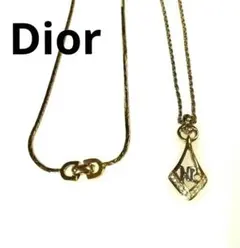 「美品」クリスチャンディオール　CD ネックレス　チェーン　ゴールド　ニナリッチ