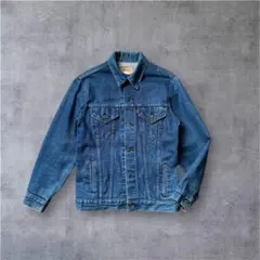 超希少80s USA製リーバイス70360 デニムジャケット　ロング丈40