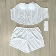 値下げ【D65】美品・ブライダルインナーセットのサムネイル