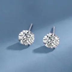 シンプル×上品 Silver925 20G スタッドピアス 4mm両耳【2個】