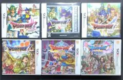 【箱・説明書付き】ドラゴンクエスト　Ⅳ・Ⅴ・Ⅵ・Ⅶ・Ⅷ・XI　6点セット