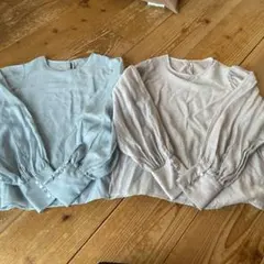 シアーシャツ 2枚セットタイムセール