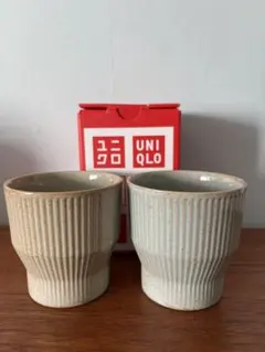 UNIQLO 湯呑み２個セット