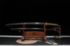 実物　最終値下げ　陸軍将校用軍刀拵えのみ　野戦用　刀身/つなぎ無し 九八式軍刀_005-375x281.jpg