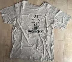 PEANUTS WOODSTOCK Tシャツ LLサイズ ベージュ