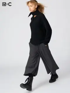 Uniqlo キュロット サイズS DARK GRAY 未使用品