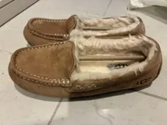アグ UGG ブラウン キャメル モカシン 24cm - メルカリ