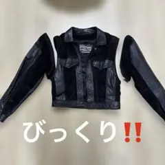 THE LEATHER RANCH レザージャケット ブラック2way