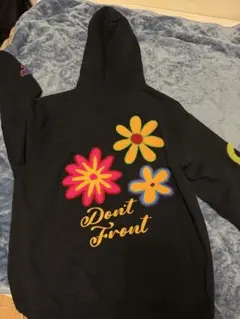 エクストララージ限定パーカー　ブラック　美品