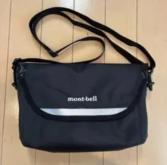 mont-bellドライショルダーバッグsサイズ　ブラック　リフレクター　防水