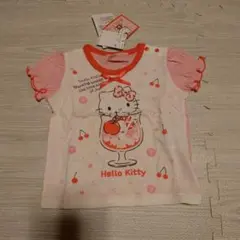 80 Hello Kitty フリル袖パジャマ